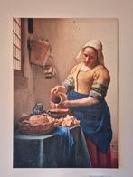 Melkmeisje op canvas, Ophalen, Zo goed als nieuw, Schilderij, 75 cm of meer