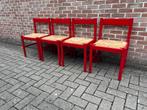 Vintage design stoelen Cassina Carimate Vico Magistretti, Huis en Inrichting, Stoelen, Ophalen, Riet of Rotan, Zo goed als nieuw