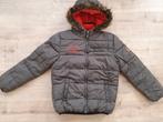 140 warme winterjas jongen bruin, Kinderen en Baby's, Kinderkleding | Maat 140, Jongen, Ophalen of Verzenden, Jas, Zo goed als nieuw