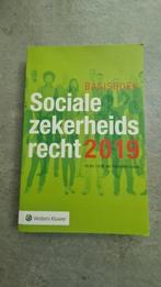Basisboek Sociale zekerheidsrecht 2019, Ophalen of Verzenden, Zo goed als nieuw