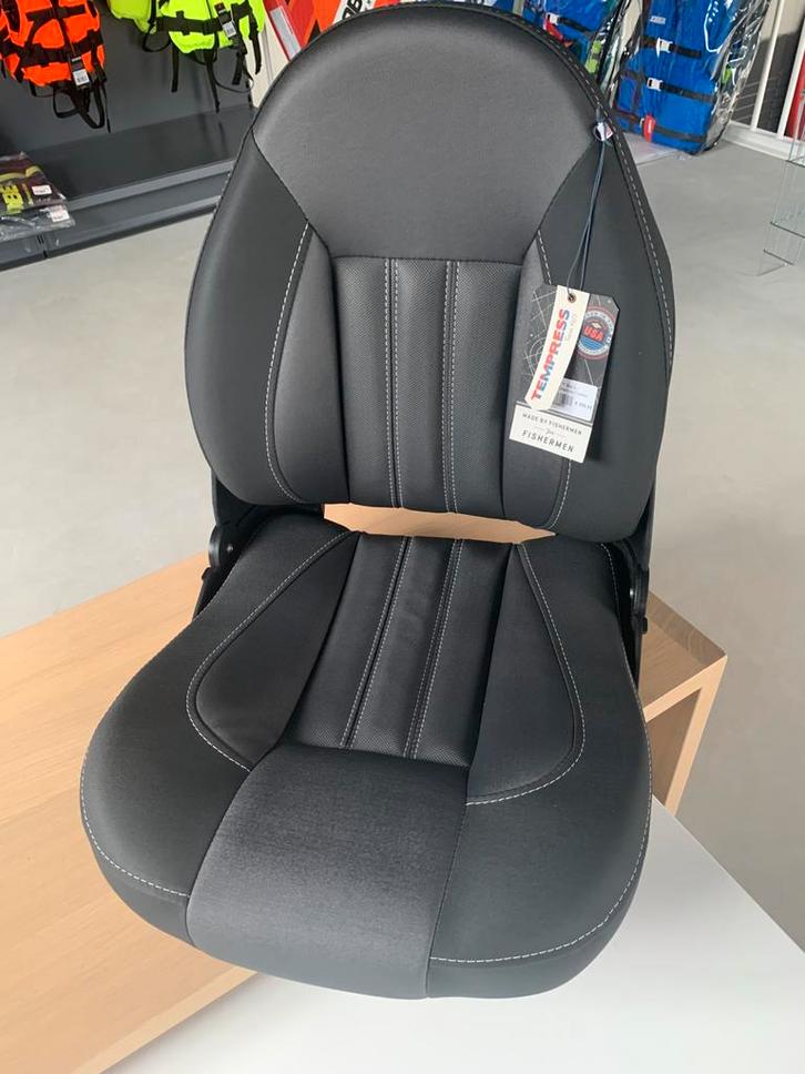 Tempress Probax Bootstoel - Zwart/grijs, Watersport en Boten, Accessoires en Onderhoud, Nieuw, Interieur en Kussens, Ophalen of Verzenden
