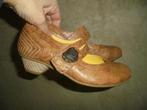 S03) als nieuw camel leer pumps durea mt 4,5 e = 37,5 zgan, Durea, Schoenen met lage hakken, Bruin, Verzenden