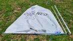 Optimist zeil compleet met spriet, mast, giek 2828, Ophalen, Gebruikt, Overige typen