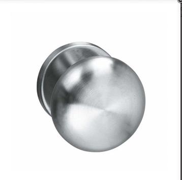 Te koop een nieuwe rvs voordeurknop van intersteel. beschikbaar voor biedingen