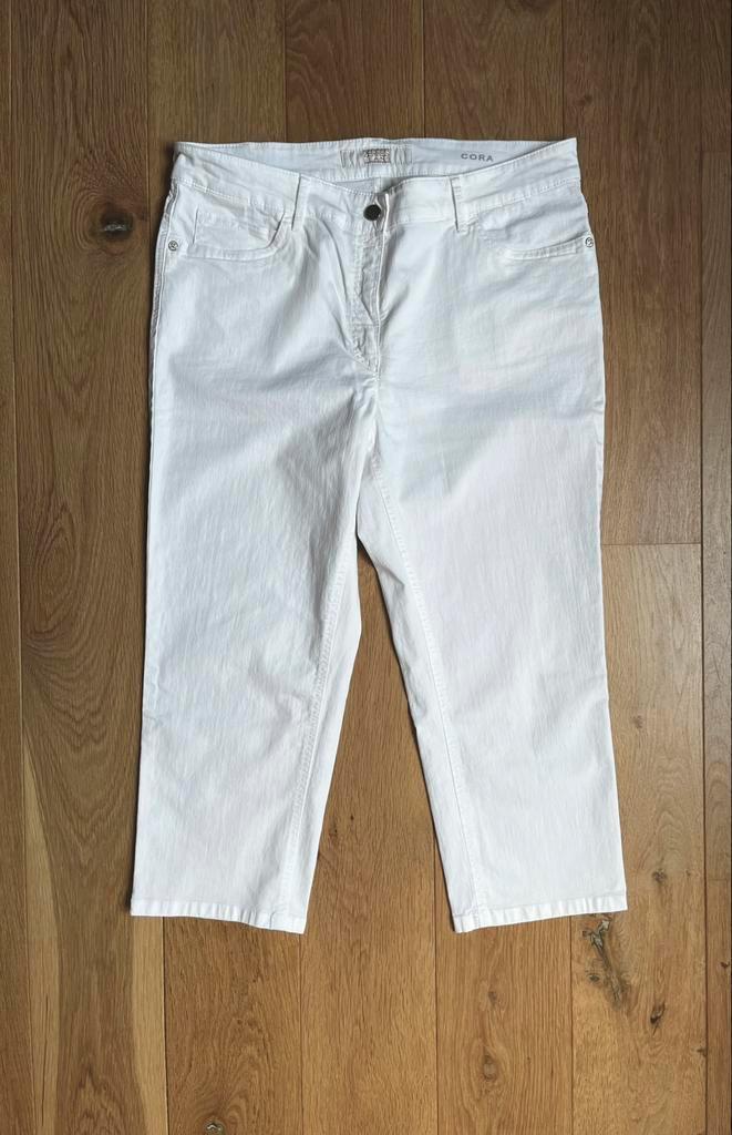 Zerres Capri - Model Cora - Comfort S - Wit - Maat 44, Kleding | Dames, Broeken en Pantalons, Zo goed als nieuw, Maat 42/44 (L)
