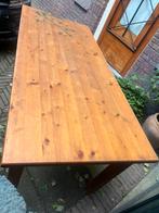 Grenen tafel., Ophalen