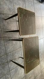 Antieke bijzettafeltjes, Minder dan 55 cm, Rond, Zo goed als nieuw, Hout