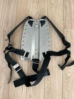 RVS backplatemet single tankadapter, Watersport en Boten, Duiken, Ophalen of Verzenden, Nieuw