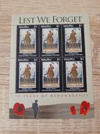 Nauru, Verzenden, Postfris