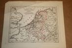 Antieke kaart - Koningrijk der Nederlanden in 1830 - Witkamp, Ophalen of Verzenden, Gelezen, Nederland, Landkaart