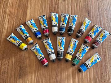 System 3 Acrylverf Set - 16 Tubes Nieuw beschikbaar voor biedingen