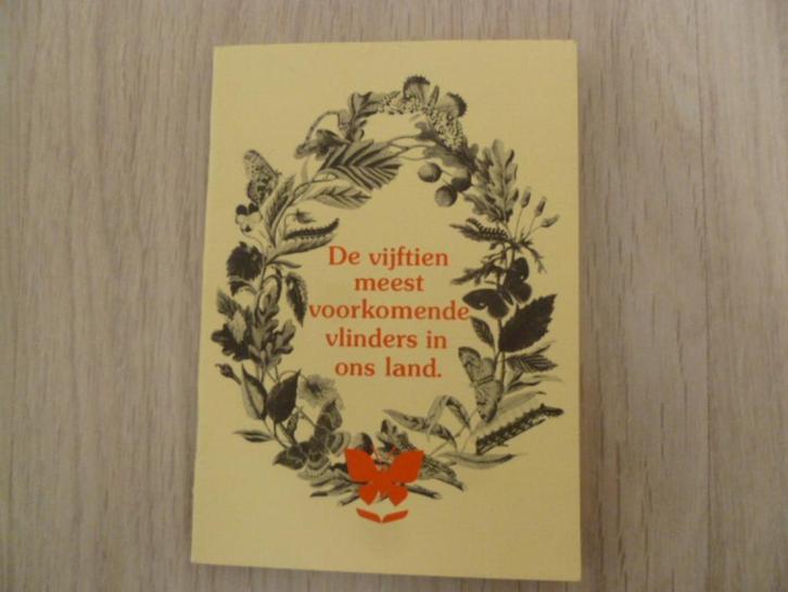 Boekje: De vijftien meest voorkomende vlinders in ons land., Boeken, Dieren en Huisdieren, Nieuw, Overige diersoorten, Ophalen of Verzenden