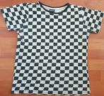 Grijs zwart geblokt t-shirt - Scamps & Boys - maat 158, Gebruikt, Shirt of Longsleeve, Jongen, Scamps & Boys
