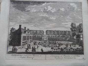 81 Nigtevecht Petersburg Kopergravure 1719 beschikbaar voor biedingen