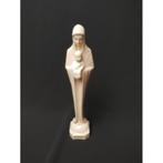 # Wit geglazuurd beeld Madonna met Kind G. Antheunis ca 1930, Antiek en Kunst, Antiek | Religie, Ophalen