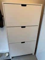 Schoenenkast 3 vakken, wit, 79x29x148 cm, Huis en Inrichting, Kasten | Schoenenkasten, Ophalen