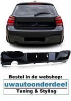 Diffuser Glans Zwart Enkele Uitlaat Links Voor Bmw 1 Serie F
