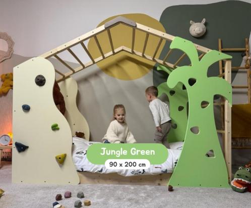 Montessori klimbed / vloerbed / peuterbed, Kinderen en Baby's, Kinderkamer | Bedden, Nieuw, 180 cm of meer, 85 tot 100 cm, Lattenbodem