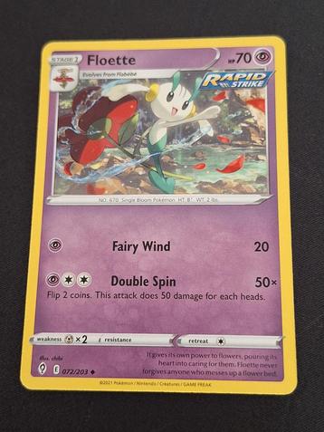 Floette 72/203 Pokemon Evolving Skies (Near Mint) 