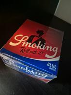 SMOKING BLUE KING SIZE VLOEI GROTE VLOEI, Verzamelen, Rookartikelen, Aanstekers en Luciferdoosjes, Ophalen of Verzenden, Nieuw
