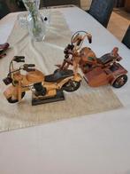 Harley met spin,chopper harley,hudson phaeton replica, Ophalen of Verzenden