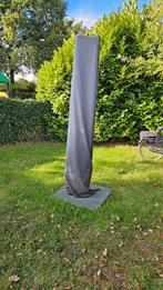 Grote Zweefparasol - Zo goed als nieuw!, Ophalen, Kantelbaar, 3 tot 4 meter, Zweefparasol