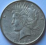 Verenigde Staten hele nette peace dollar 1922S, Postzegels en Munten, Munten | Amerika, Ophalen of Verzenden, Noord-Amerika, Losse munt