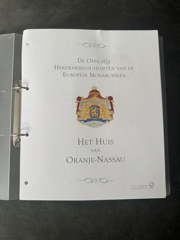 Officiele herdenkingsmunten – Huis van Oranje-Nassau beschikbaar voor biedingen