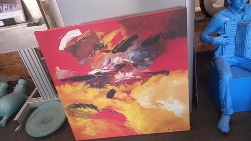 Schilderij Jaune – Rouge van Pascal Magis, Antiek en Kunst, Kunst | Schilderijen | Abstract, Ophalen