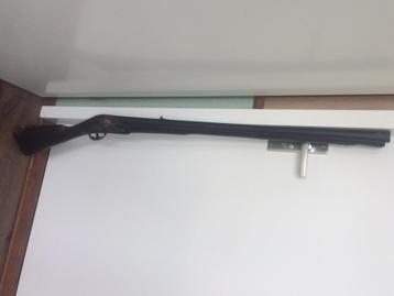 musket geweer vuursteen  flintlock antiek geweer jachtgeweer beschikbaar voor biedingen