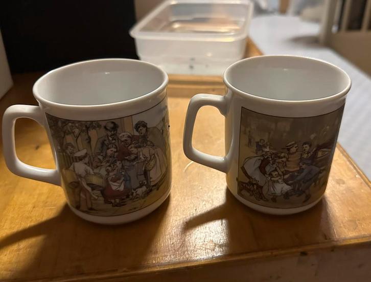 Ot en Sien 2 bekers, Huis en Inrichting, Keuken | Servies, Overige typen, Overige stijlen, Overige materialen, Ophalen of Verzenden