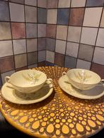 Hutschenreuther,Selb,Favorit,2 antieke soepkommen,Bavaria, Antiek en Kunst, Antiek | Servies los, Ophalen of Verzenden