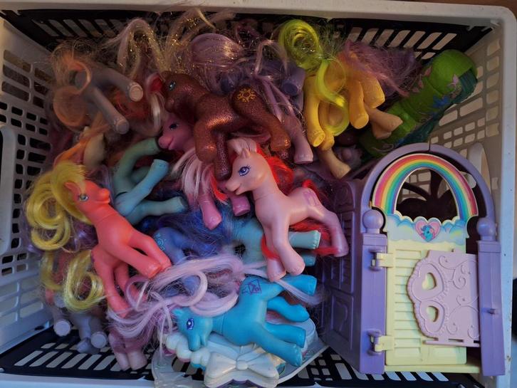 Grote collectie My Little Pony met Accessoires, Kinderen en Baby's, Speelgoed | My Little Pony, Zo goed als nieuw, Ophalen of Verzenden