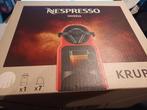 Krups Nespresso Inissia WIT -NIEUW en ONGEOPEND-, Espresso apparaat, Nieuw, Ophalen of Verzenden, 4 tot 10 kopjes