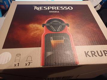 Krups Nespresso Inissia WIT -NIEUW en ONGEOPEND- beschikbaar voor biedingen