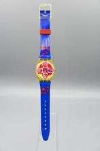 Swatch "Wild Laugh" GJ117 Een "Artist-Swatch" uit 1996, Ophalen of Verzenden, Gebruikt