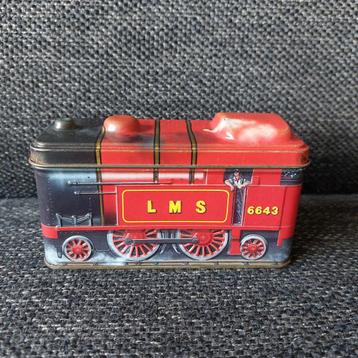 Vintage Blikje Trein LMS 6643 beschikbaar voor biedingen