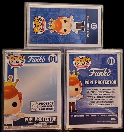 Funko Pop! 01 Pop! SET of 3 Protector Case Hard Plastic Case, Verzamelen, Poppetjes en Figuurtjes, Nieuw, Ophalen of Verzenden