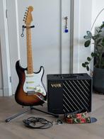 Fender Strat + VOX VT40X - Complete Gitaarset!, Fender, Met versterker, Ophalen of Verzenden, Zo goed als nieuw