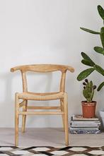 2x Jotex Nattavaara stoel rotan - Scandinavisch design, Ophalen, Gebruikt, Twee, Bruin