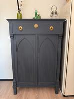 Leuke Biedermeier kast antraciet, Ophalen