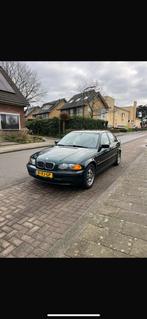 BMW 3-Serie 1.9 I 77KW 316 2000 Groen, Auto's, 13 km/l, 65 €/maand, 1250 kg, Zwart