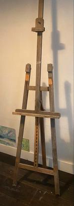 Grote houten schildersezel- veldezel merk Mabef 2.20m, Hobby en Vrije tijd, Schilderen, Ophalen, Gebruikt, Ezel