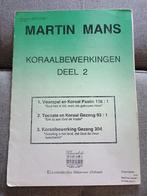 Martin Mans - Koraalbewerkingen Deel 2 - Klavarskribo, Muziek en Instrumenten, Ophalen of Verzenden, Gebruikt, Artiest of Componist