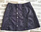 Zwarte Velours Rok Nikkie Maat 36, Zwart, Ophalen of Verzenden, Zo goed als nieuw, Nikkie