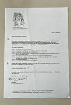 EftelinGouwen brief uitstapje 2001, Ophalen of Verzenden, Gebruikt, Overige typen