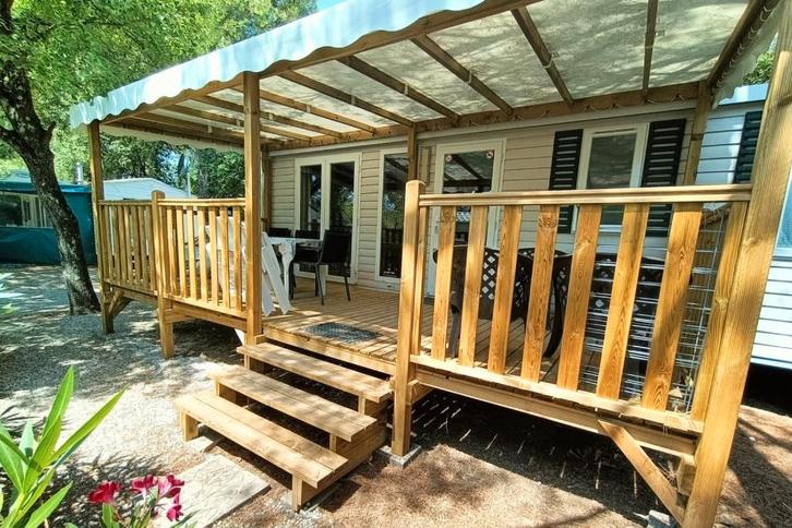 Huur chalet stacaravan camping Zuid Frankrijk vakantie 2026, Vakantie, Vakantiehuizen | Frankrijk, Provence en Côte d'Azur, Chalet, Bungalow of Caravan