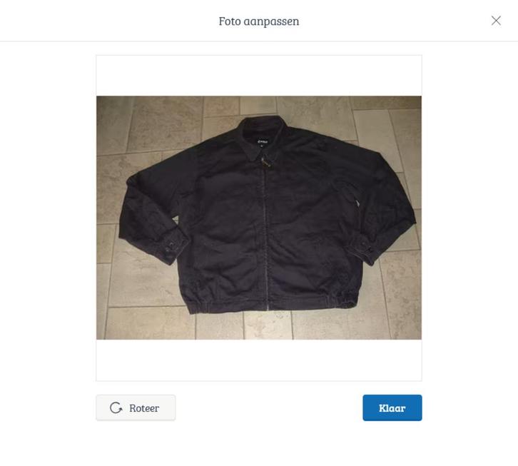 Polo short jacket jas tussenjas, jeans stijl maat XL, bomber, Kleding | Heren, Jassen | Zomer, Gedragen, Maat 56/58 (XL), Blauw