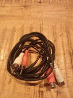 Tulp Kabel Male-Female 1.40m, Ophalen of Verzenden, Gebruikt, Minder dan 2 meter, Overige kabels