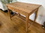 Antiek grenen schrijftafel + stoel, Antiek en Kunst, Antiek | Meubels | Tafels, Ophalen